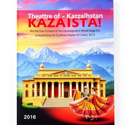 Cover of the Conference Collection on the topic: "Theatre of Kazakhstan in the Context of the Development of World Stage Art