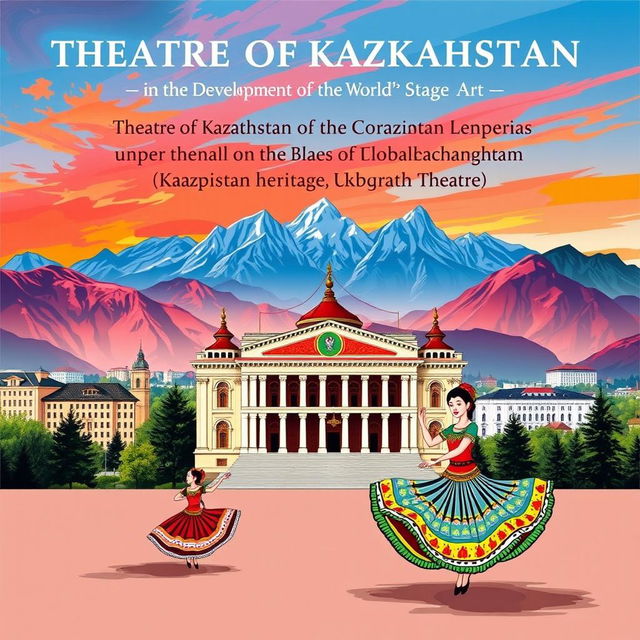 Cover of the Conference Collection on the topic: "Theatre of Kazakhstan in the Context of the Development of World Stage Art