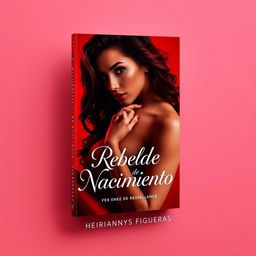 A visually striking book cover featuring an alluring and sensual woman, set against a vibrant red background