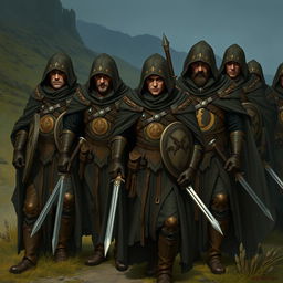 A group of elite human warriors, the Path Watchers, patrolling the lands under the sect's control