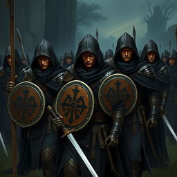 A group of elite human warriors, the Path Watchers, patrolling the lands under the sect's control