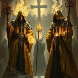 The Heralds are the religious leaders of the sect, controlling the church and dictating the commandments of their fanatical faith