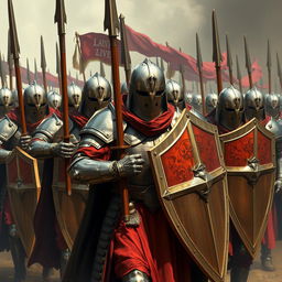 The Templars of Righteousness, warriors not believers in Tyr, but seeking human supremacy