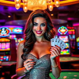Shine Like a Jewel: The Sizzling Casino Girl