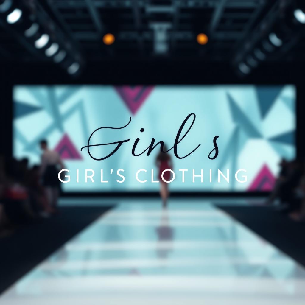 An elegant and contemporary clothing logo designed for a girl's clothing line