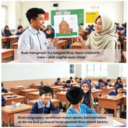 **Scene 1: Respecting Friends of Different Religions**

Setting: A bright classroom with neatly arranged desks and chairs