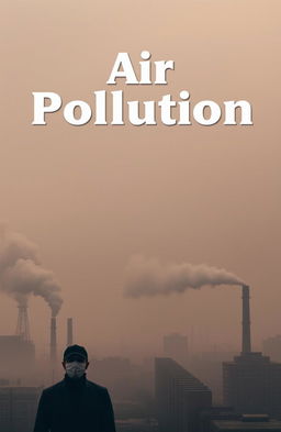 A themed image on air pollution with a heading "Air Pollution