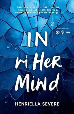 A stunning book cover for the novel "In Her Mind" by Henriella Severe