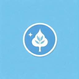 Design a sleek and professional logo for an AC service company. Incorporate elements like an air conditioner, snowflake or wind to signify cooling. Use cool blue and white color palette for a refreshing vibe.