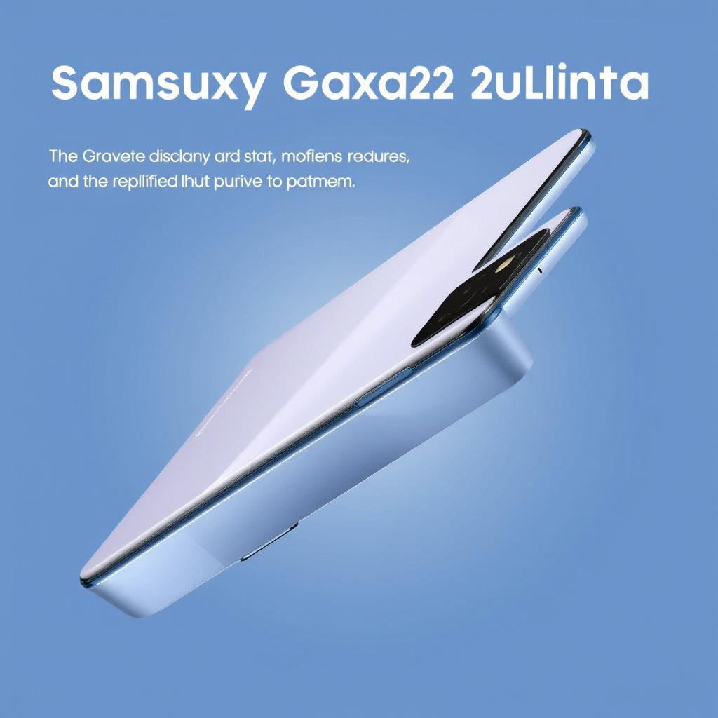 A high-resolution image of the Samsung Galaxy S24 Ultra smartphone, highlighting its innovative design and state-of-the-art features