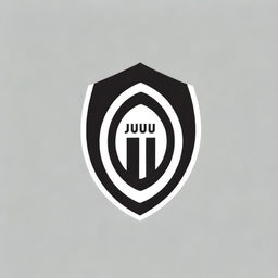 Create a logo for the Juventus Lebanon Fan Club blending the features of the Juventus team emblem with notable Lebanese symbols or landmarks, emphasizing the spirit of soccer.