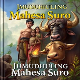 A captivating book cover for the story titled "Jumudhuling Mahesa Suro