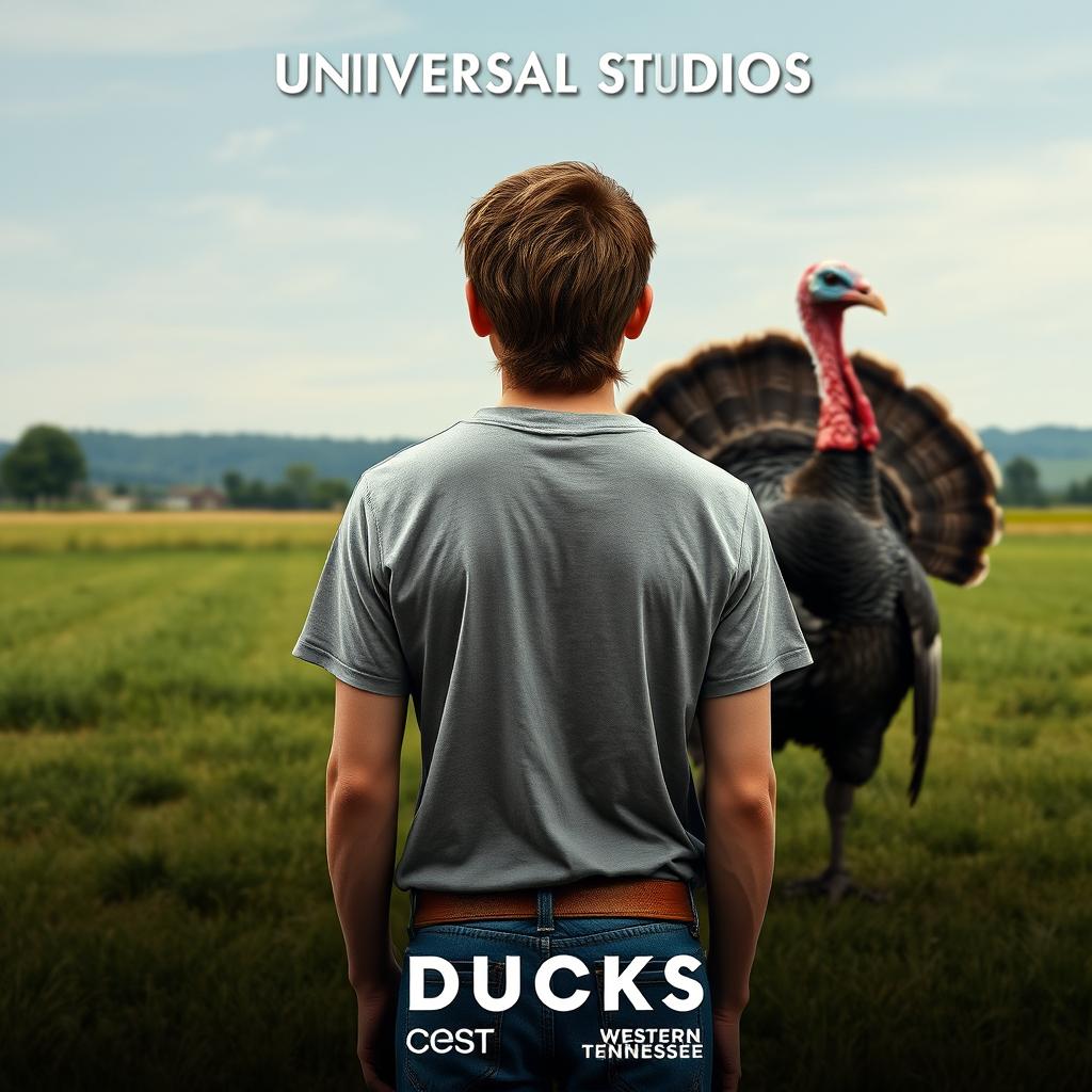 Movie poster for Universal Studios, titled "Ducks"