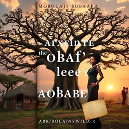 Book cover design for "The Baobab Tree's Secret" by Mobolaji Subair