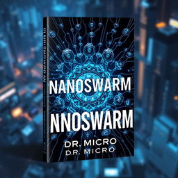 Book cover design for 'Nanoswarm' by Dr