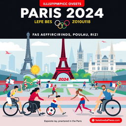 An in-depth illustrated guide to the Paris 2024 Paralympic Games