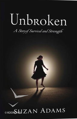 A book cover depicting a woman stepping into the light, symbolizing resilience and hope