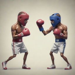 An artistic representation of a dab pen boxing with damaged lungs. Both appear anthropomorphized, the pen wearing boxing gloves, and the lungs appearing weak and bruised.