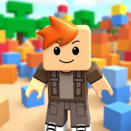 Simple Roblox character wearing default clothing, standing in a virtual world