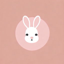 Design a retro yet cute logotype for a brand named 'Coquette'. This should be a crochet accessories brand featuring a isotype of a bun. The brand's color is baby pink.