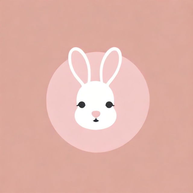 Design a retro yet cute logotype for a brand named 'Coquette'. This should be a crochet accessories brand featuring a isotype of a bun. The brand's color is baby pink.