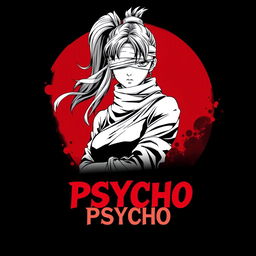 1980s anime style title screen featuring the text "PSYCHO"