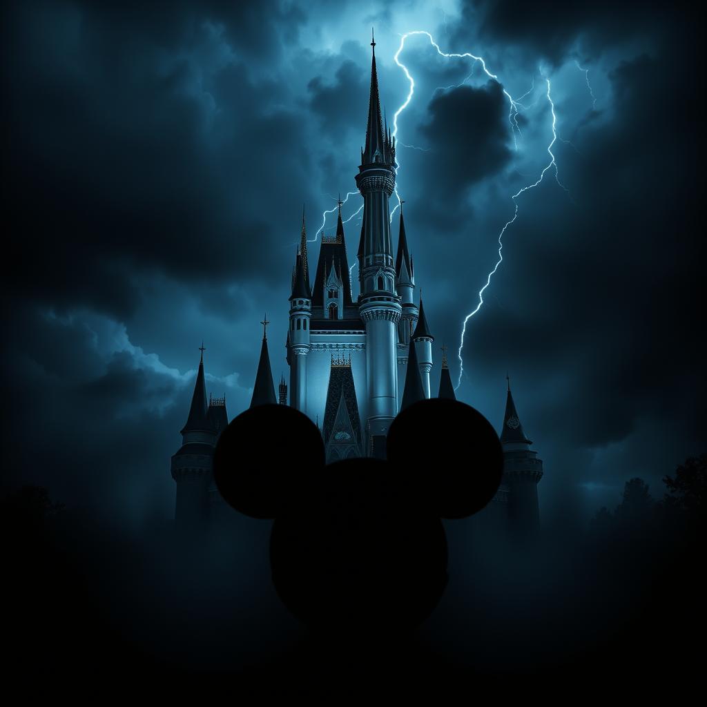 A dramatic and moody interpretation of the dark side of Disney