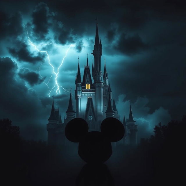 A dramatic and moody interpretation of the dark side of Disney