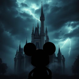 A dramatic and moody interpretation of the dark side of Disney