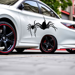 A white Nissan Sentra 2016 SV with striking black five-star rims