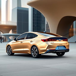 Craft an elegant and modern design for the Hyundai Elantra 2024, catering to business-savvy women, with a sleek integration of Mary Kay's style