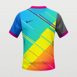 A simple and sleek futsal jersey design with minimalist patterns