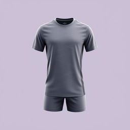 A simple futsal jersey design that emphasizes clean lines and minimalistic style