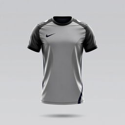 A simple futsal jersey design that emphasizes clean lines and minimalistic style