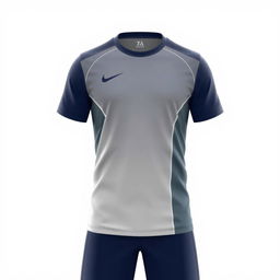 A simple futsal jersey design that emphasizes clean lines and minimalistic style