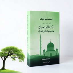 A book cover titled “Terjemah Al-Arba'un An-Nawawiyah” by author “Imam Nawawi”