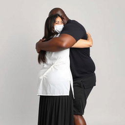 A 27-year-old Asian woman with long dark hair, tall with a plump body, medium-sized breasts, and a big butt, and a weak tan