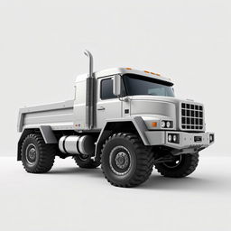 Robust and modern truck side view, showcasing the sturdy design and powerful stance