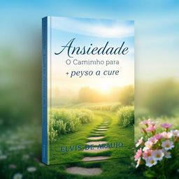 Book cover design for "Ansiedade: O Caminho para a Cura" by Elvis de Araujo