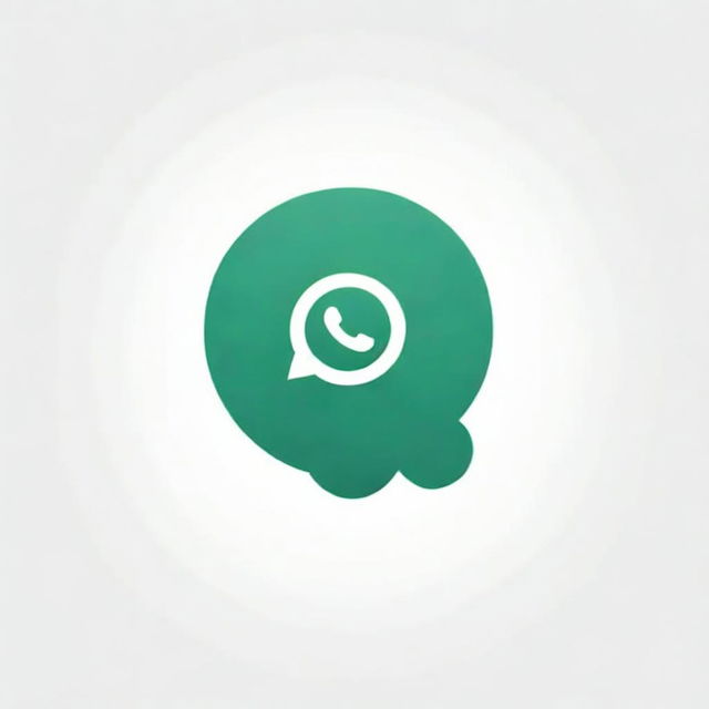 Generate a creative and eye-catching logo for a Whatsapp group named 'N3 Only'. The design should be clean, modern, and involve both communication and group elements.