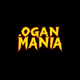 Design a logo featuring the text "LOGAN MANIA" with jagged letters