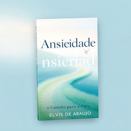 A book cover with the title 'Ansiedade: O Caminho para a Cura' and the author's name, Elvis de Araujo