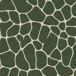 A natural landscape complexly intersected by Voronoi patterns, seamlessly blending organic shapes with geometric precision.