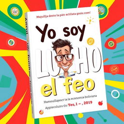 A book cover for "Yo soy Lucho, el feo" with a subtitle "Maquillajes a la economía boliviana durante el gobierno del MAS 2006 - 2019"