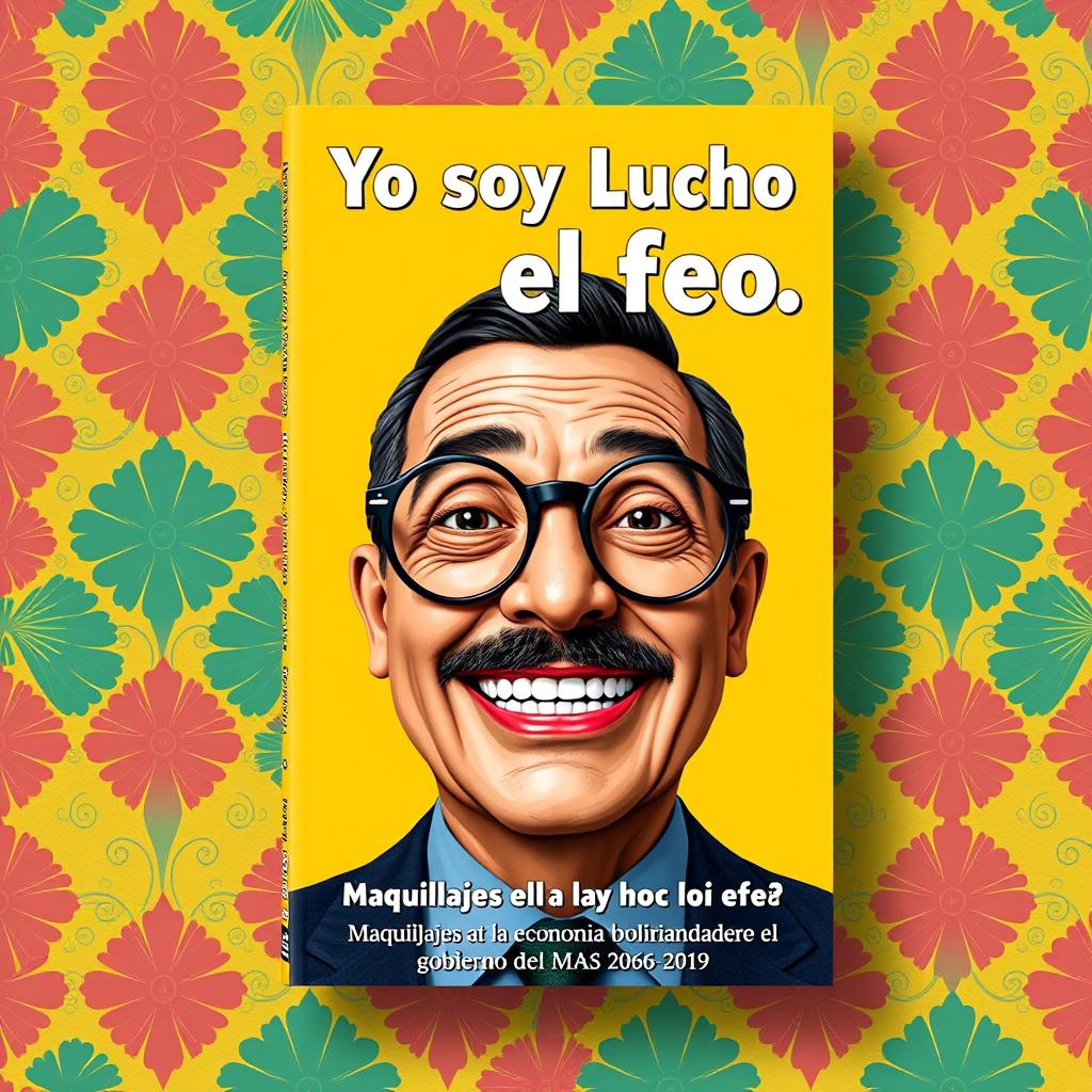 Book cover design inspired by the Colombian TV program poster "Yo soy Betty, la fea"