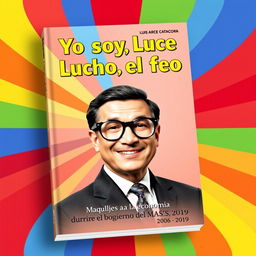 Book cover design with characteristics inspired by the Colombian TV program "Yo soy Betty, la fea"