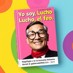 Book cover design with characteristics inspired by the Colombian TV program "Yo soy Betty, la fea"