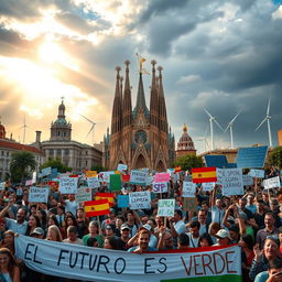 A compelling and energetic depiction of Spain's energy crisis and climate mobilizations