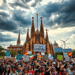 A compelling and energetic depiction of Spain's energy crisis and climate mobilizations