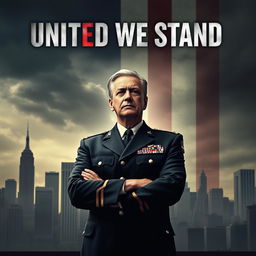 A movie poster for a TV show titled 'United We Stand'